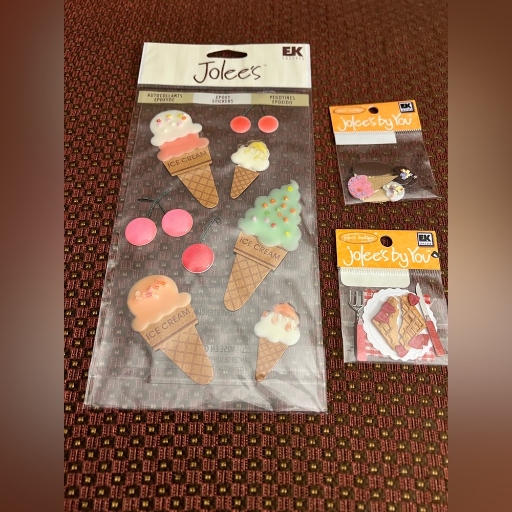 Jolee’s Dessert Assorted Scrapbook Stickers